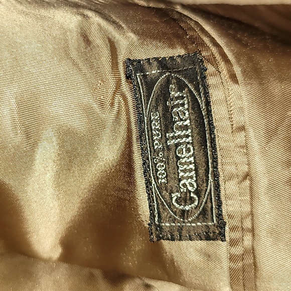 Vintage. Made in USA. 💯 Camelhair. Squire Shop. Sport-coat. Men's XL - Picture 3 of 16
